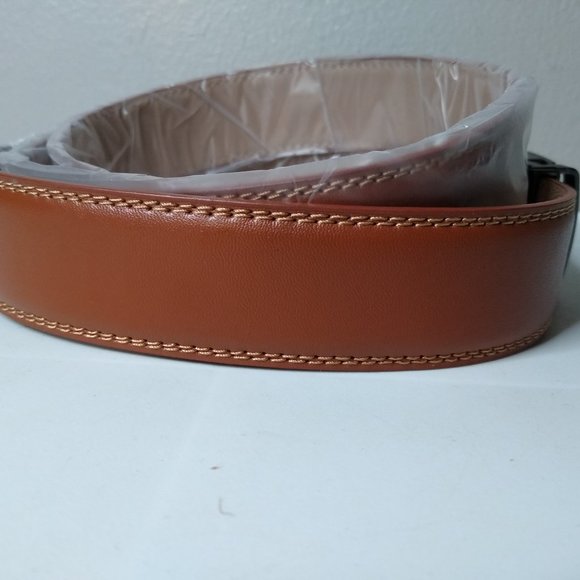 Brown Belt With Bird Buckle 50" - Picture 7 of 13